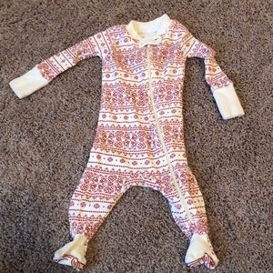 Burt’s Bees footed jammies